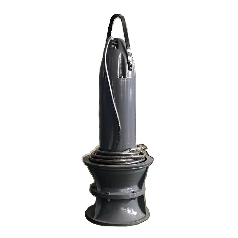 Bomba de flujo axial sumergible de gran caudal